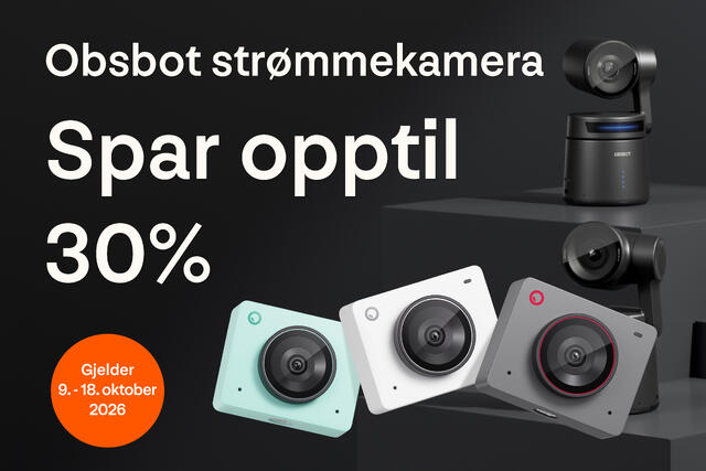 Kampanje på AI-drevne strømmekamera